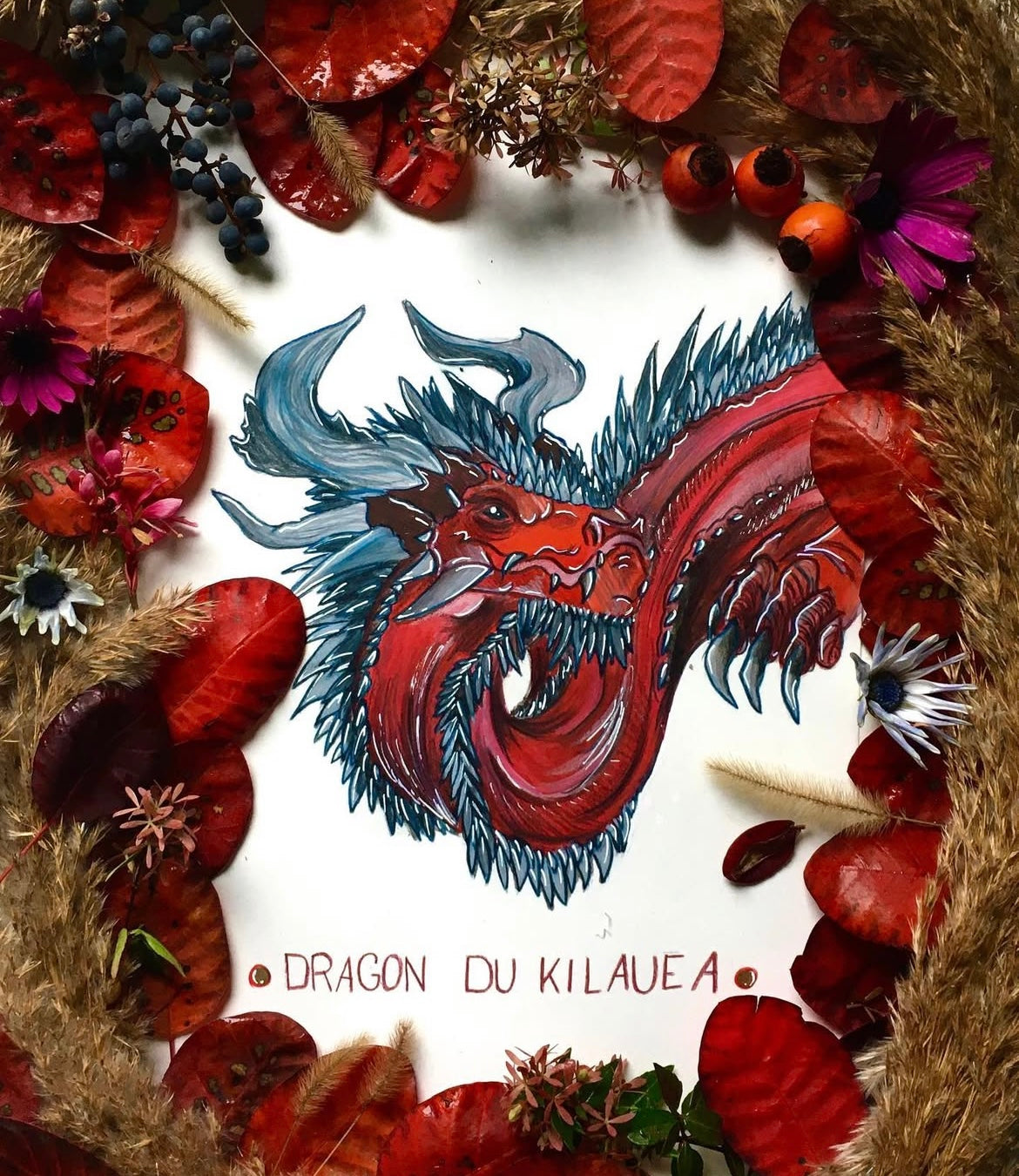 Le dragon du Kilauea