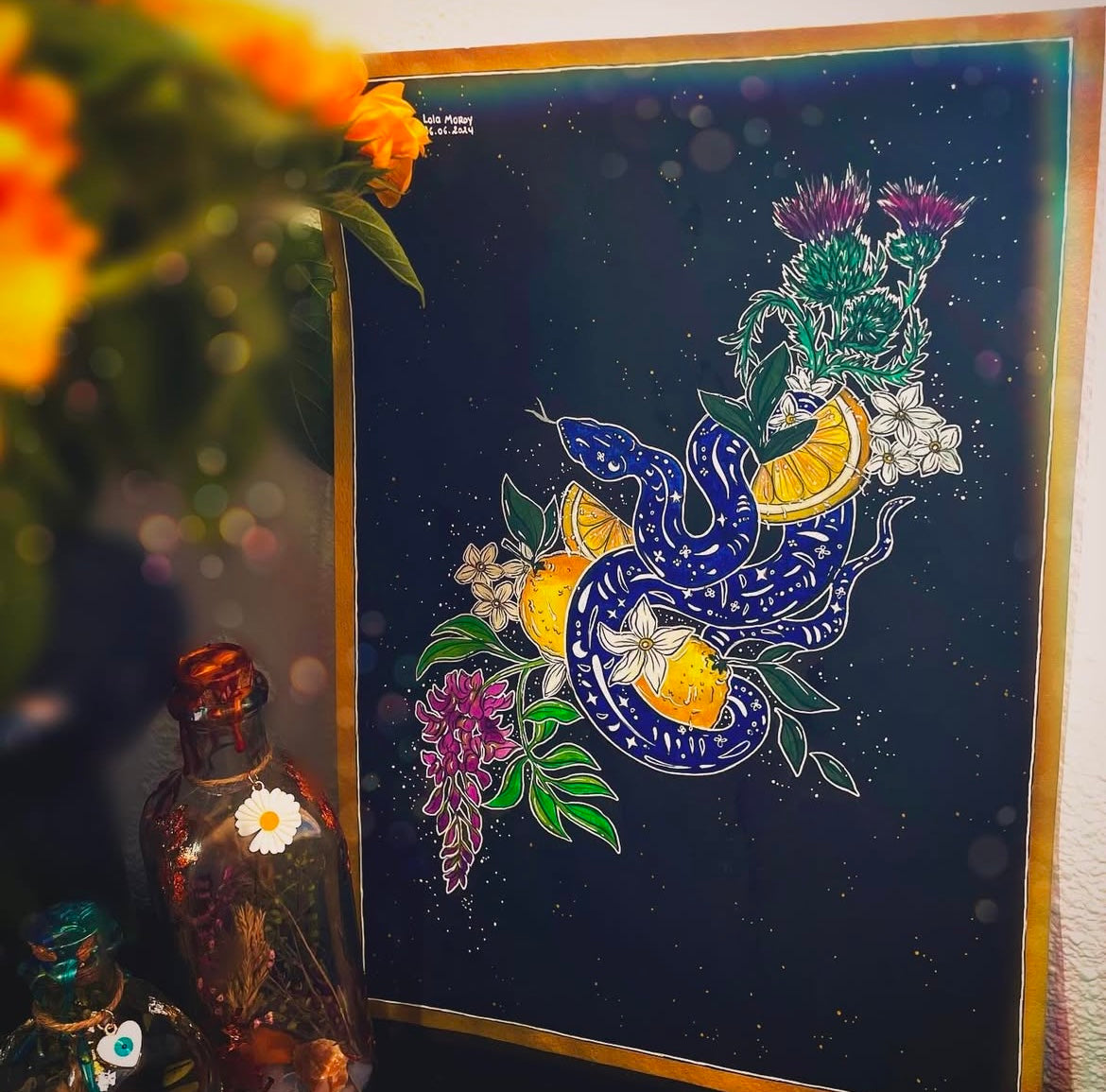 Le serpent, première version