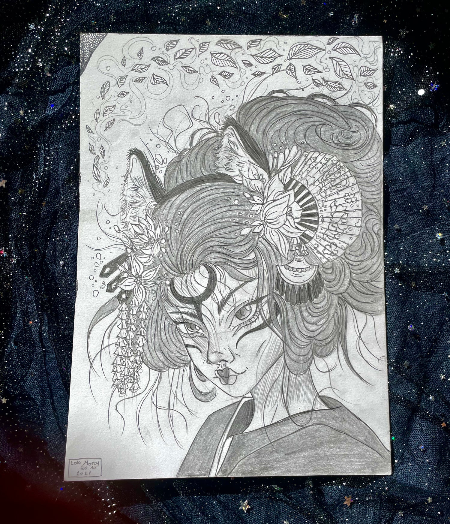 Les dessins au graphite