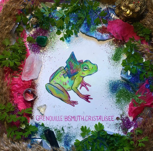 La grenouille bismuth cristallisée