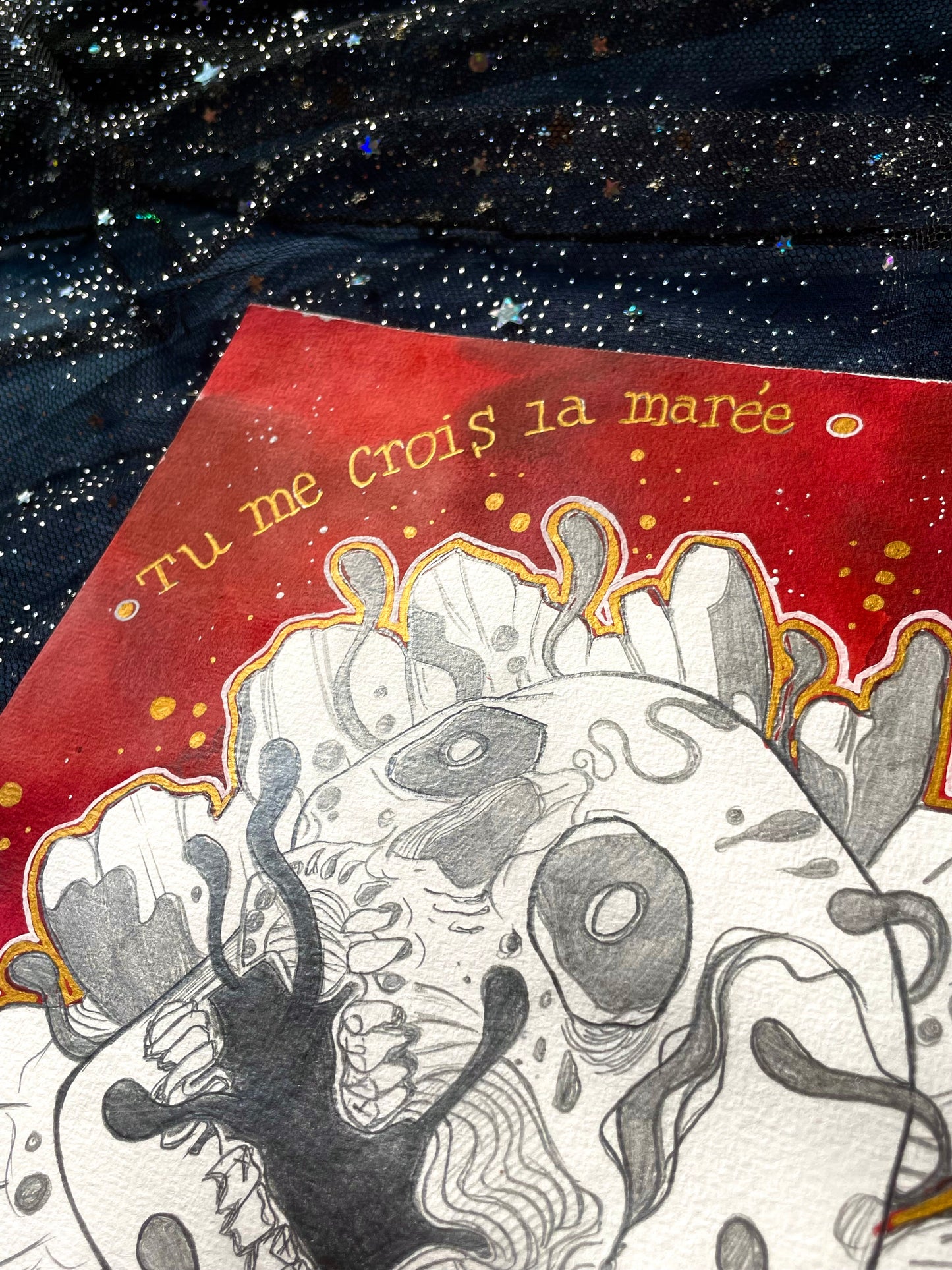 Tu me crois la marée, et je suis le déluge