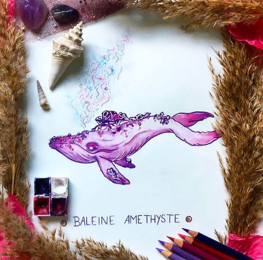 La baleine améthyste
