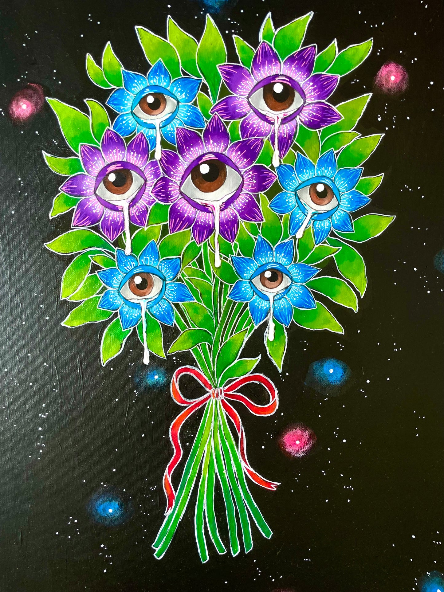 Le bouquet de pleurs