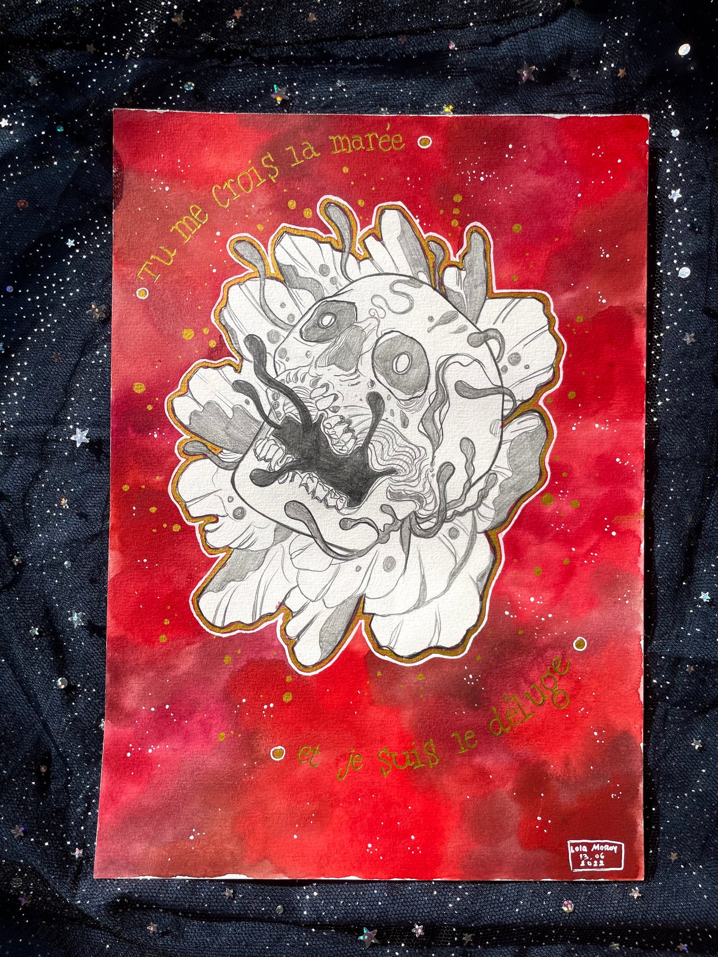 Tu me crois la marée, et je suis le déluge