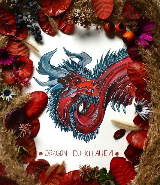 Le dragon du Kilauea