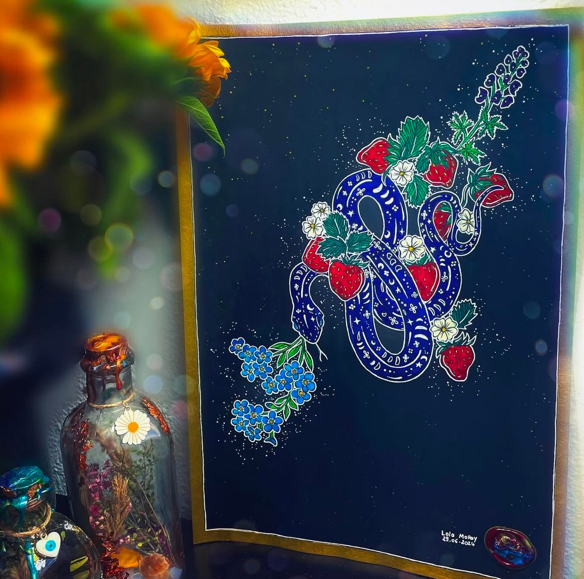 Le serpent, deuxième version