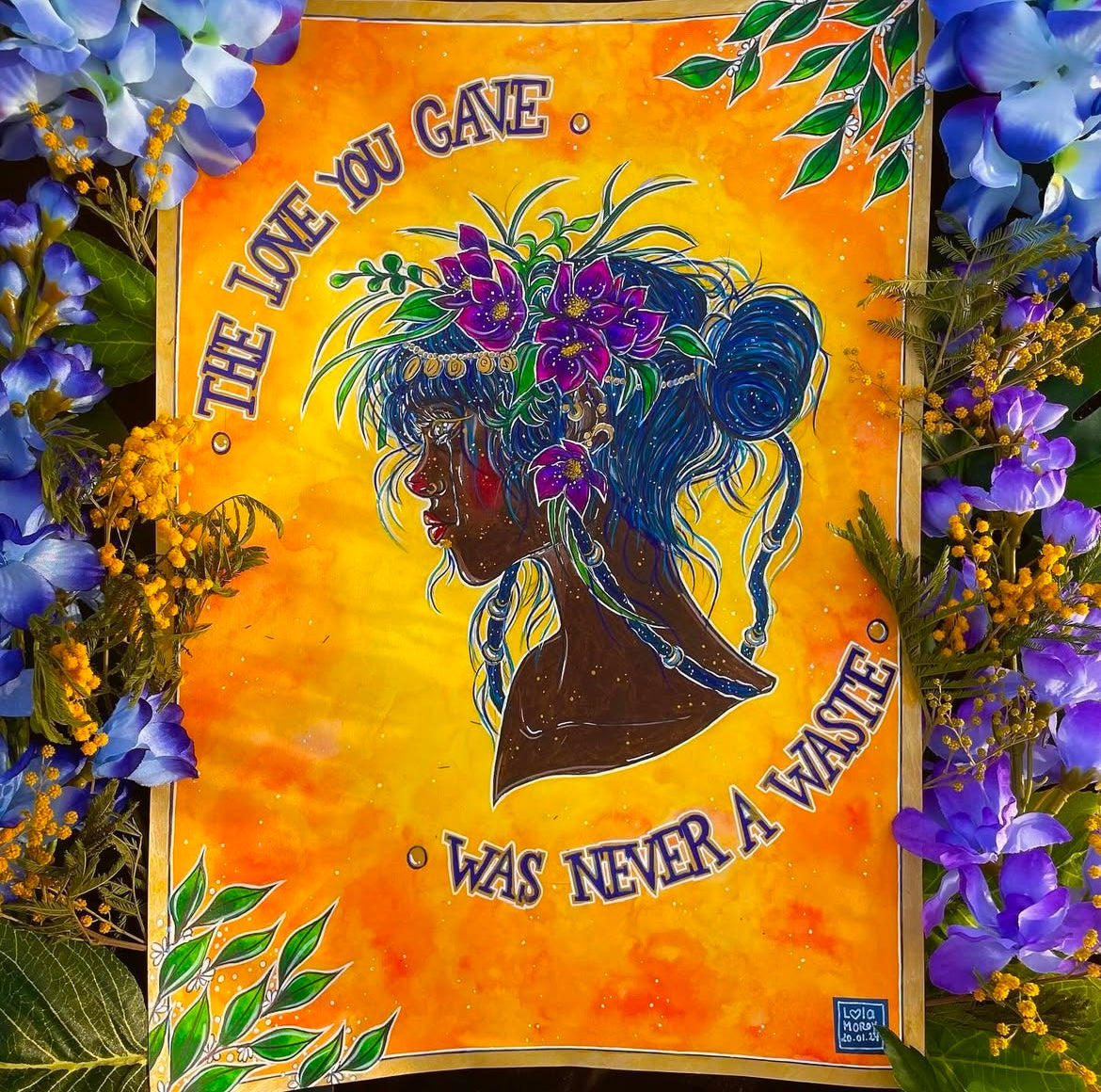 The love you gave was never a waste